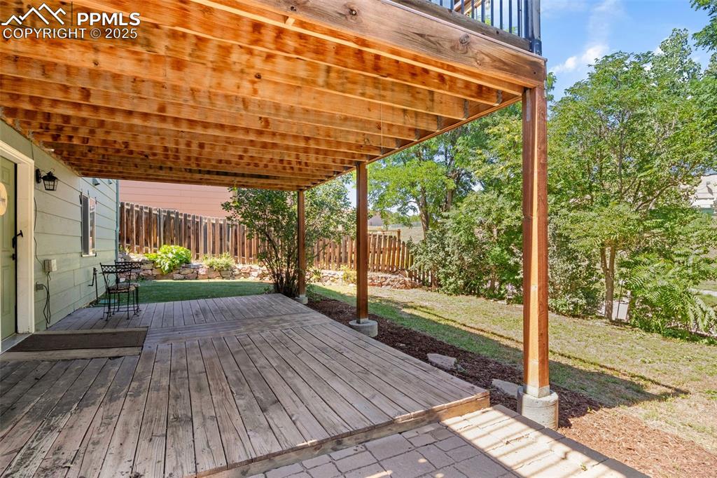 Image 30 of 46: View of wooden terrace