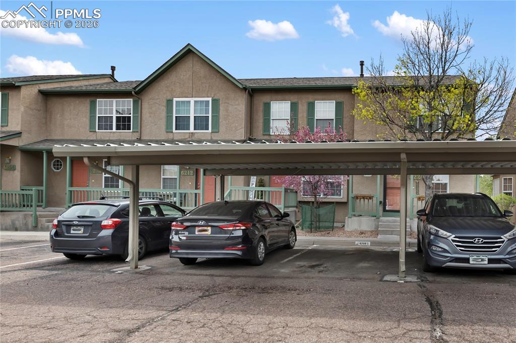 Image 3 of 37: One of 2 assigned parking space (one covered as pictured here)