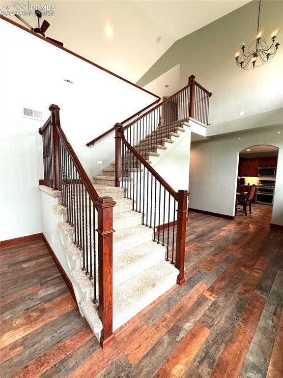 Image 15 of 50: stairs to second floor