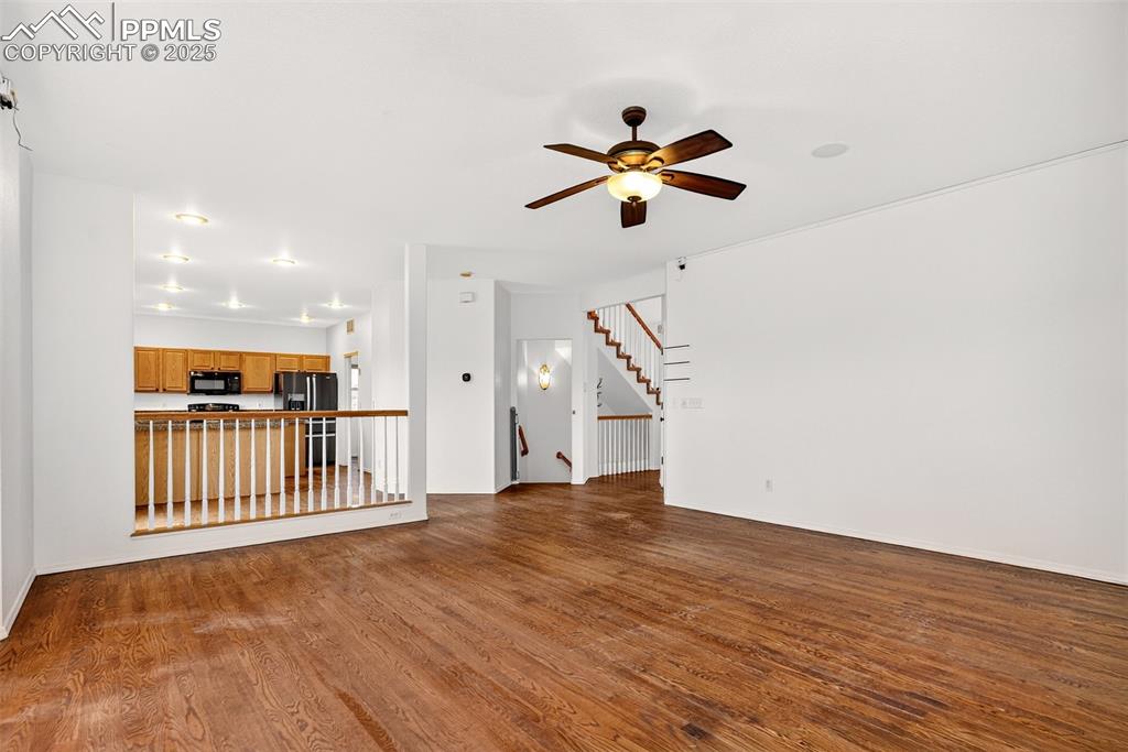 Image 17 of 49: Family Room with Fresh Paint