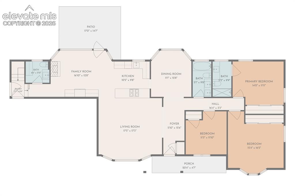 Image 41 of 43: Floor plan Main level