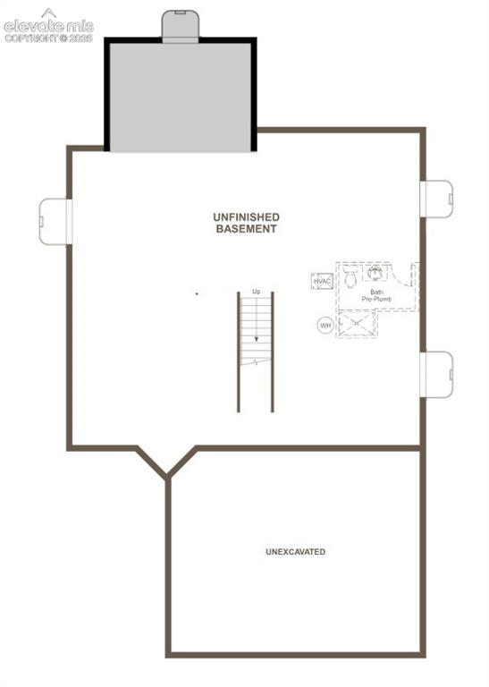 Image 4 of 4: Unfinished basement