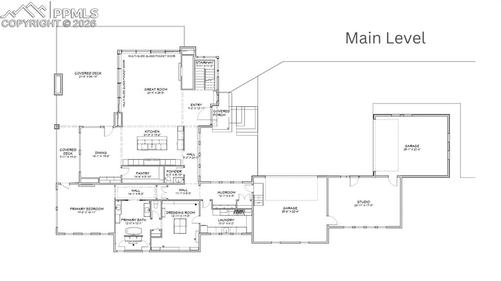Image 33 of 45: View of Main Level layout
