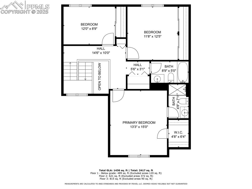 Image 29 of 31: View of floor plan / room layout