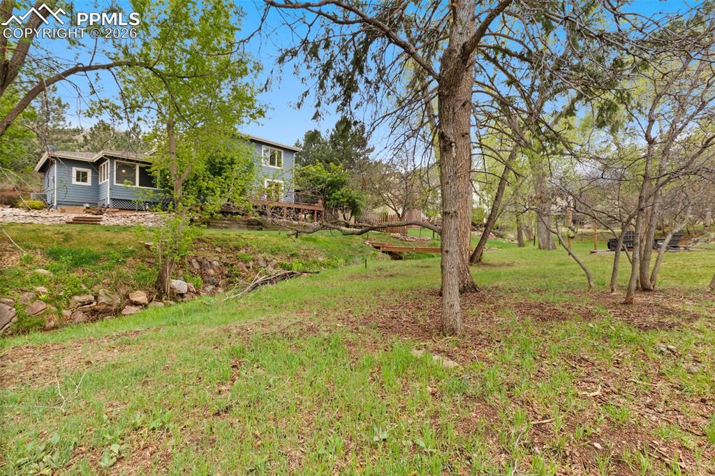 Image 45 of 47: Backyard view