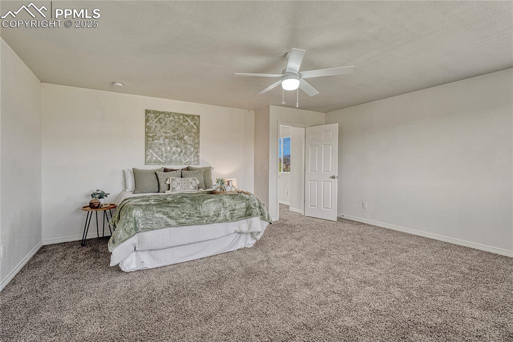 Image 6 of 50: Primary Bedroom does not share walls with with any of the secondary bedroom