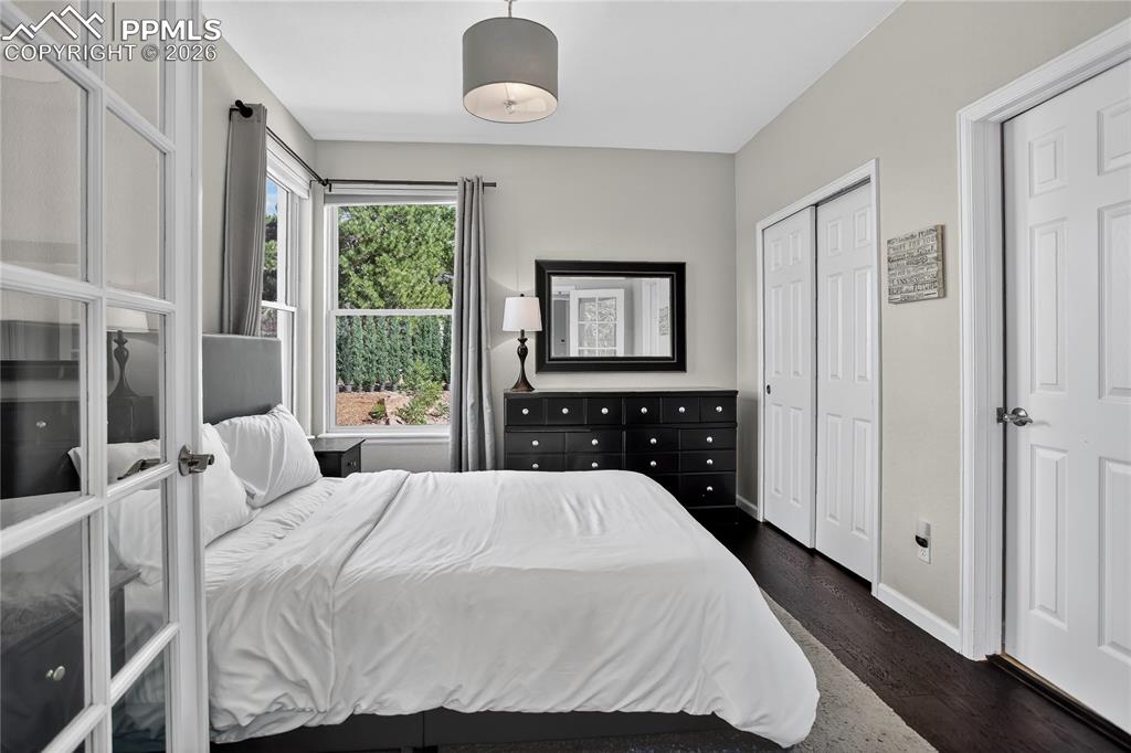 Image 14 of 30: Bedroom 2 - main level. Usable as office.