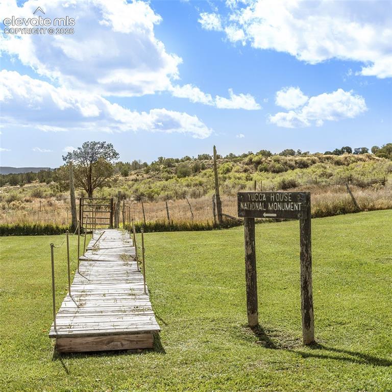 Image 19 of 30: Yucca House National Monument Entrance