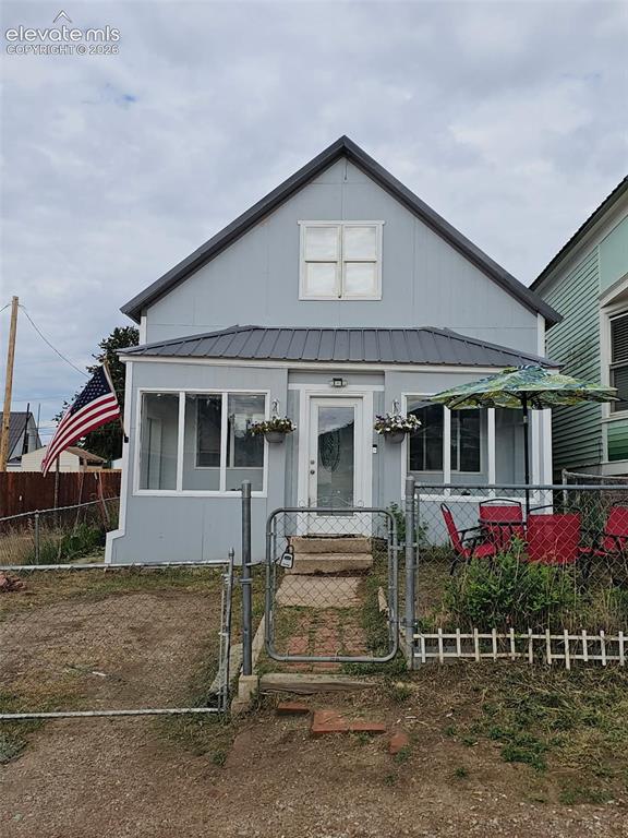Caption: Front of Structure