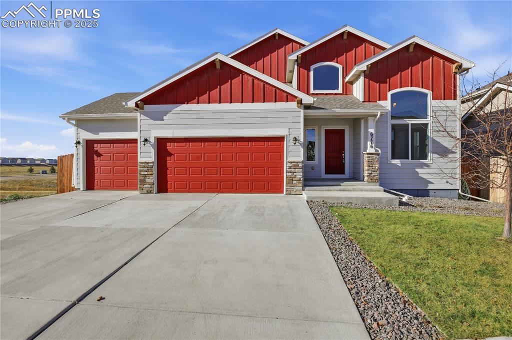 Caption: Front of Structure