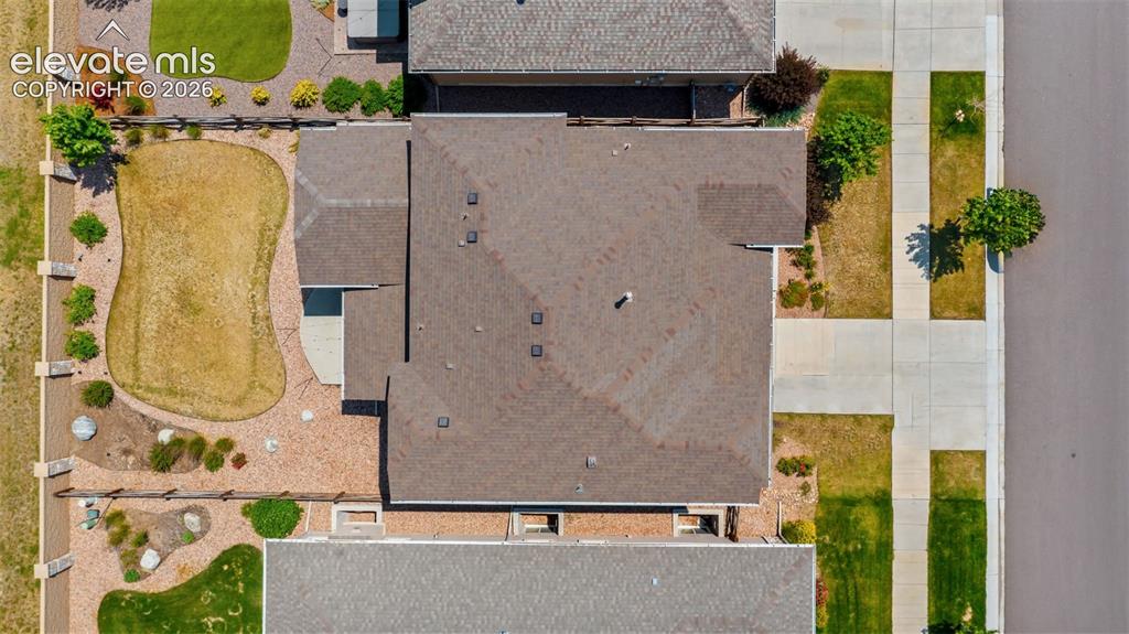 Image 41 of 45: Aerial perspective showcasing the property