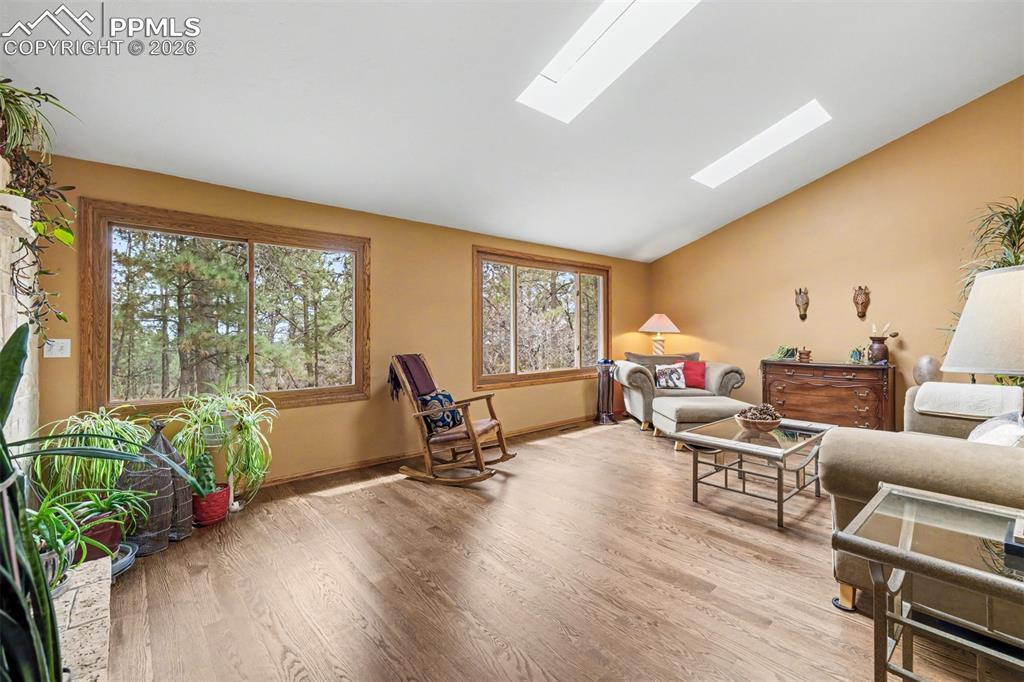 Image 3 of 44: A front entry that balances mountain character with everyday charm, invitin