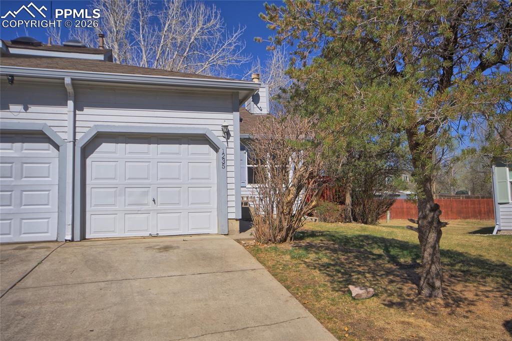 Image 35 of 36: One car attached garage