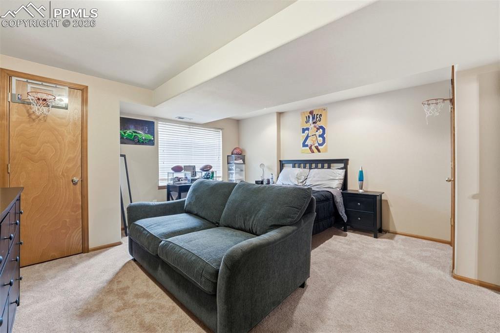 Image 45 of 50: Basement Bed