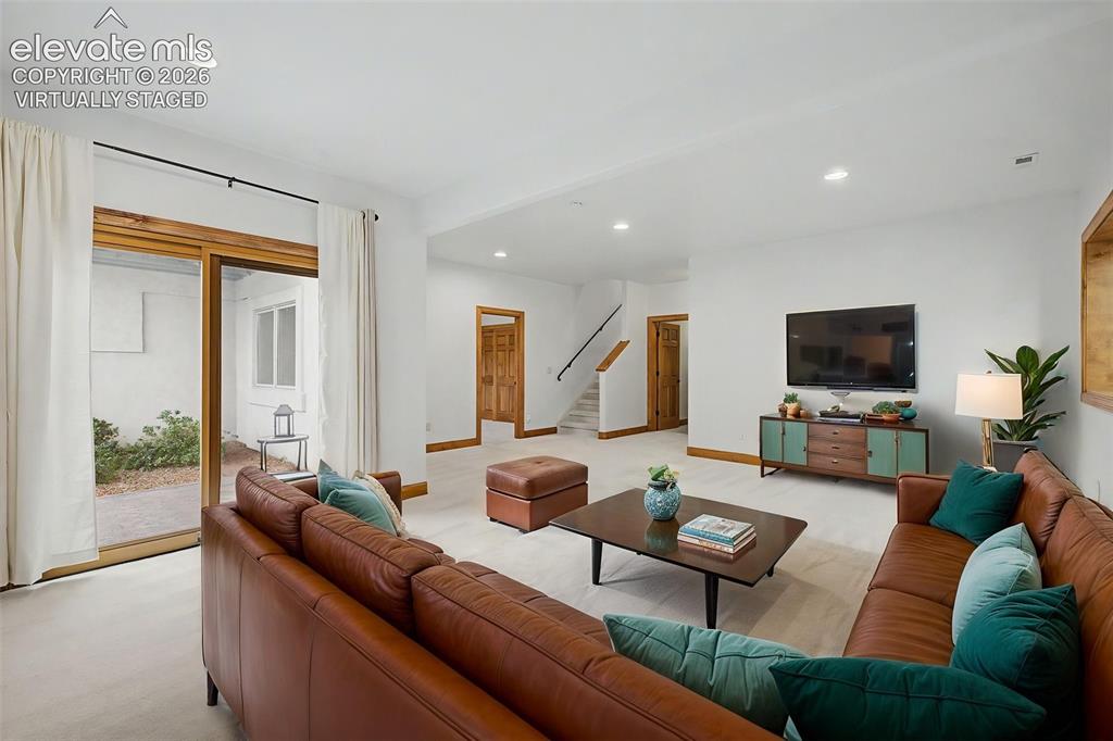 Image 37 of 48: Virtually staged Family Room
