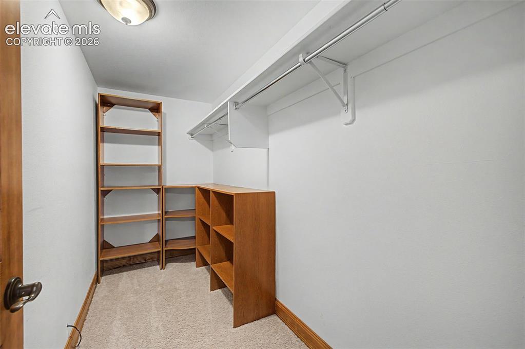 Image 39 of 42: Large basement storage closet