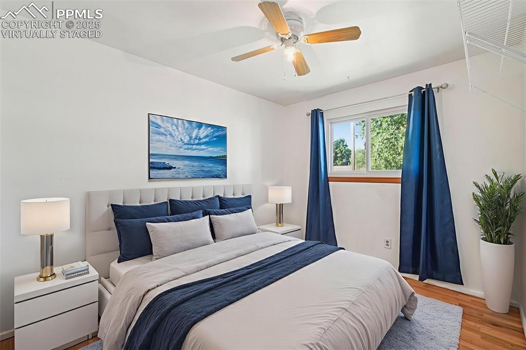 Image 17 of 43: Virtually Staged Main Floor Bedroom #2