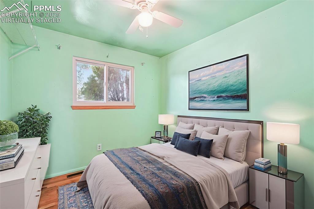 Image 22 of 43: Virtually Staged Main Floor Bedroom #3