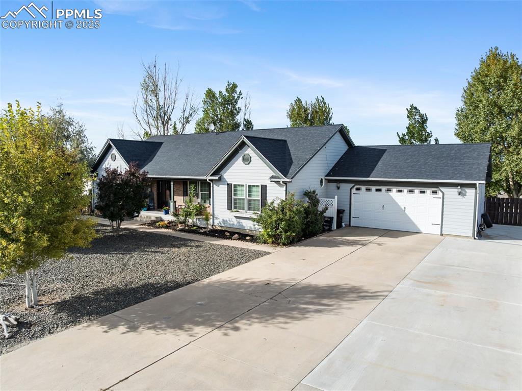 Caption: Front of Structure