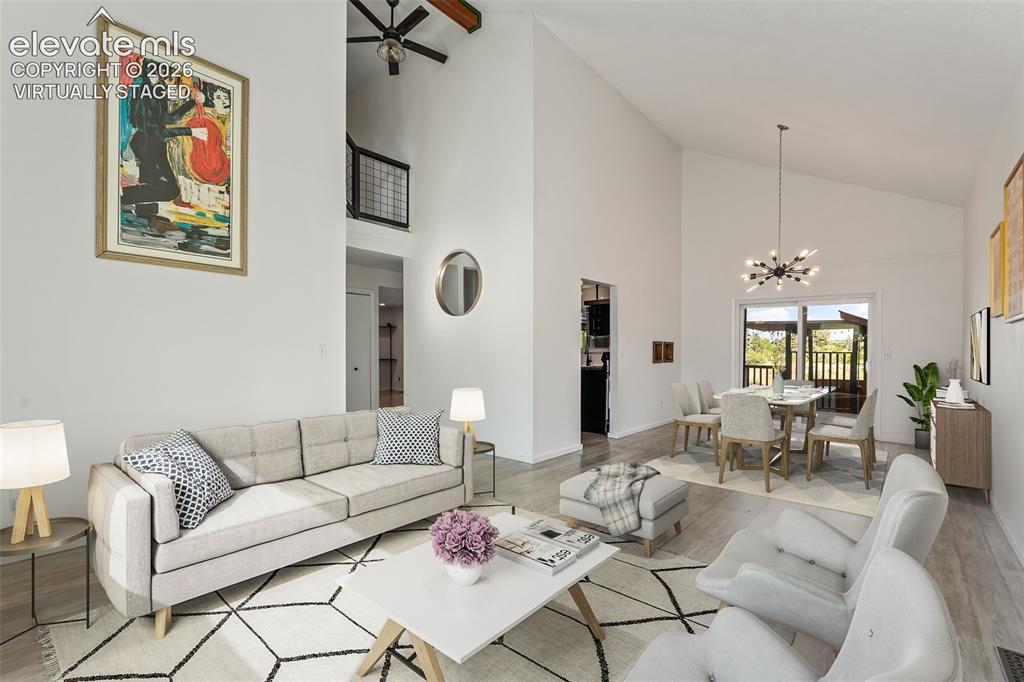 Image 4 of 50: Virtually Staged Great Room Living