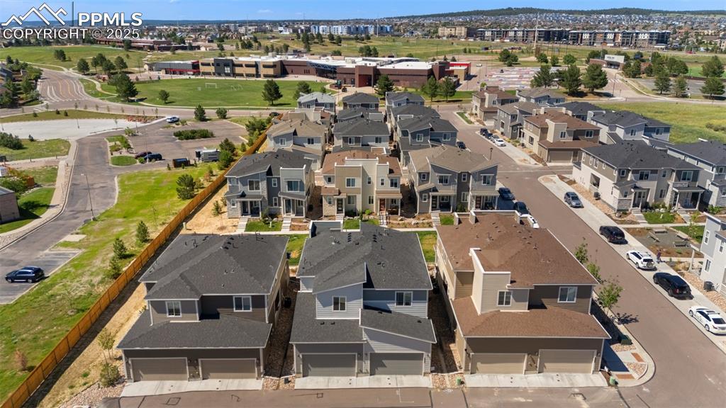 Image 44 of 46: Aerial view of property