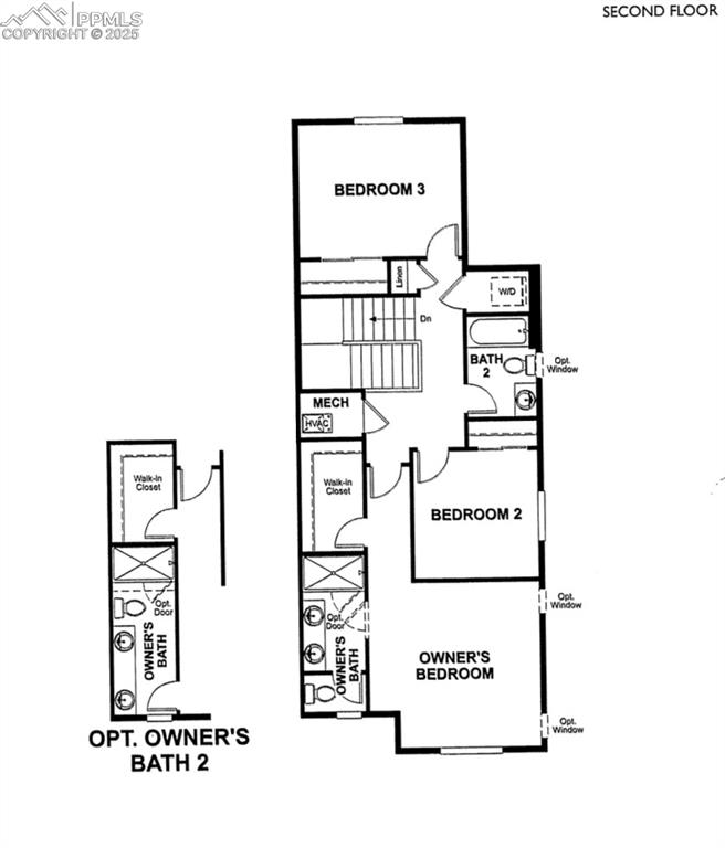 Image 46 of 46: View of floor plan / room layout - Second Floor