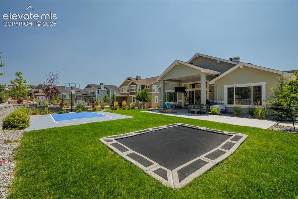 Image 41 of 47: sculpted back yard for fun