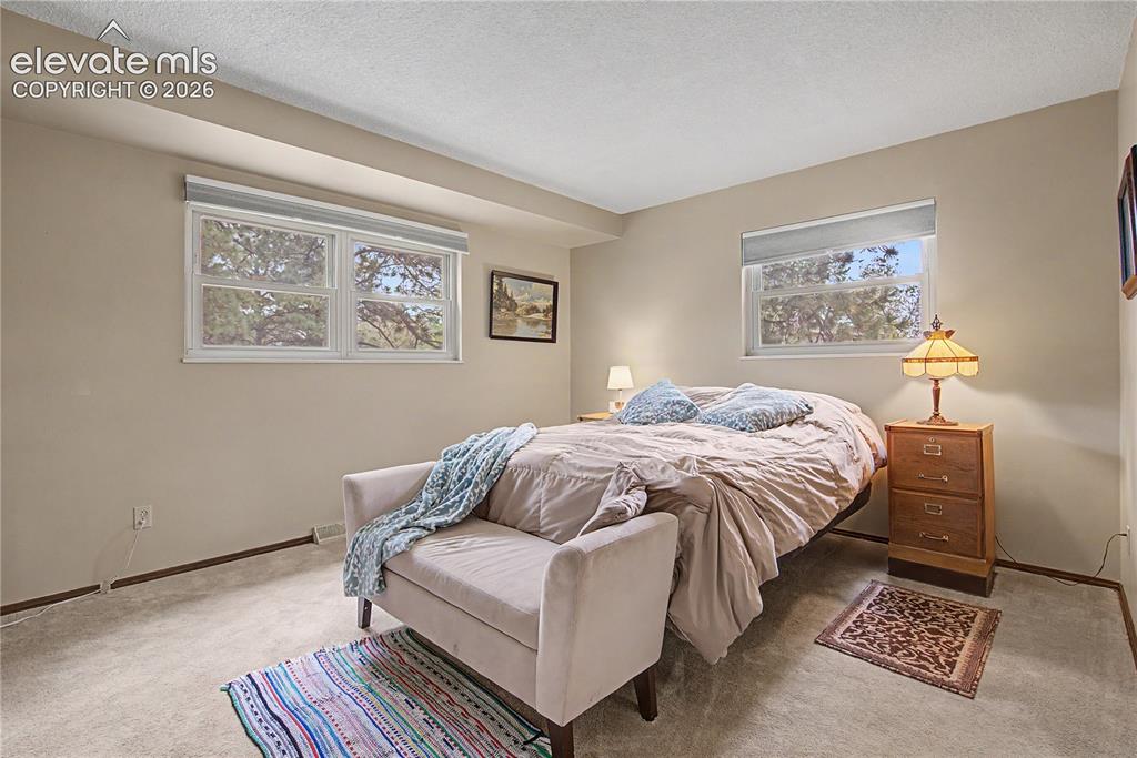 Image 22 of 38: Neutral wall tones with carpet flooring