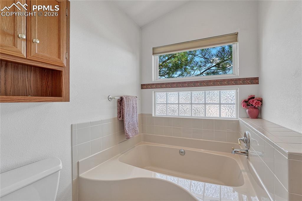 Image 22 of 50: ...soaking tub and walk-in shower. 
