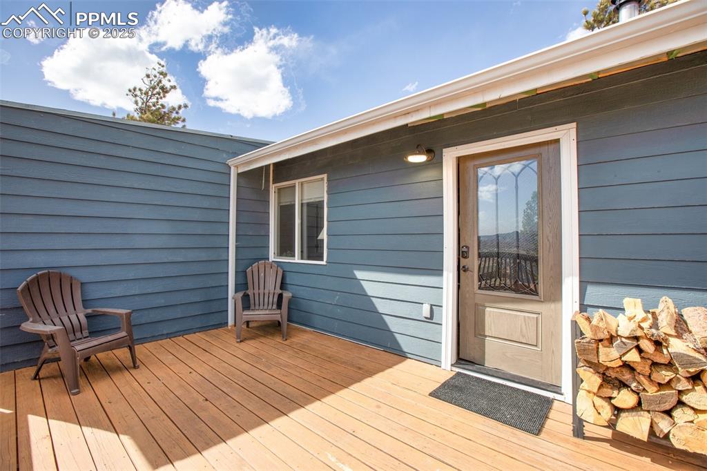Image 30 of 36: View of wooden terrace