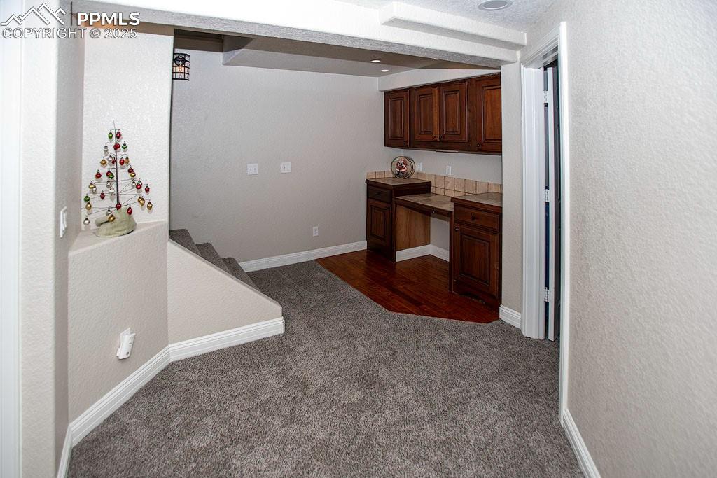 Image 14 of 23: Office area in lower level