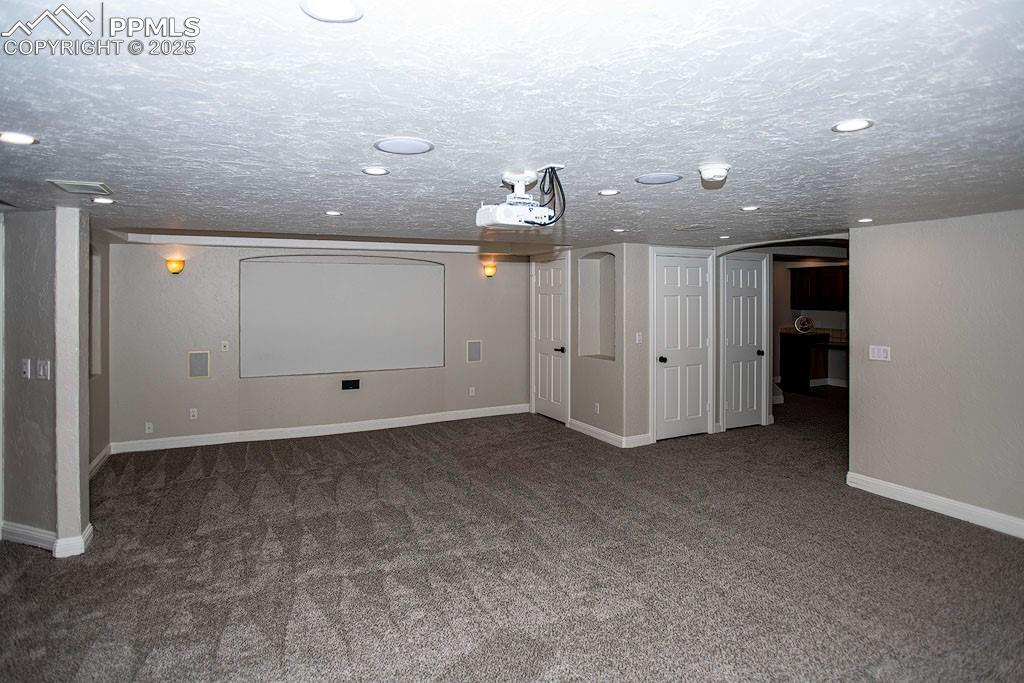 Image 16 of 23: Theater Room lower level