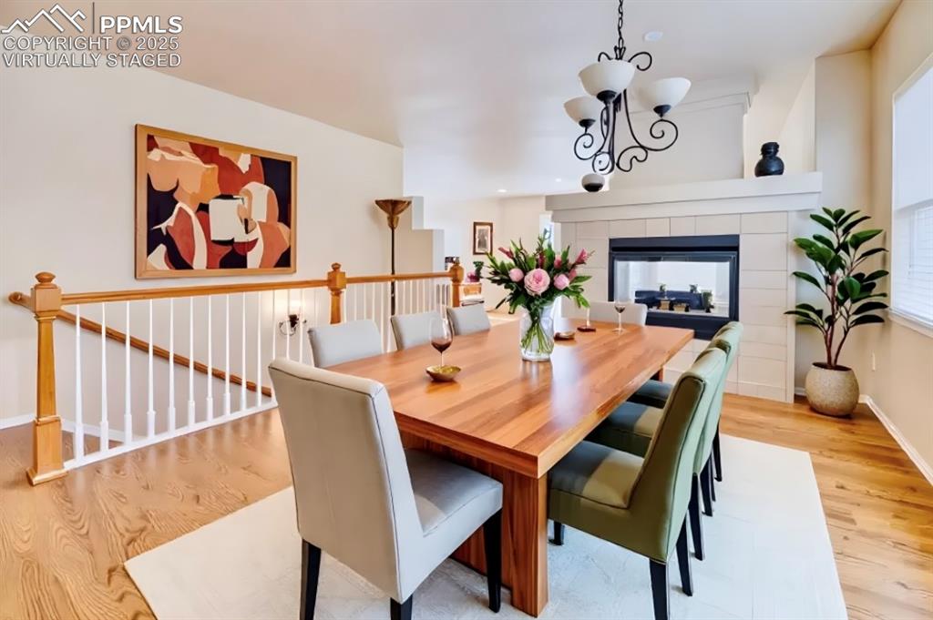 Image 4 of 42: Virtually Staged Dining Room