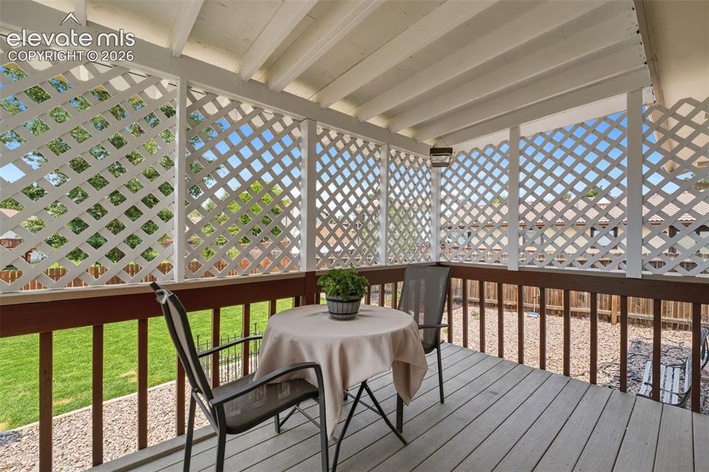 Image 13 of 45: Deck