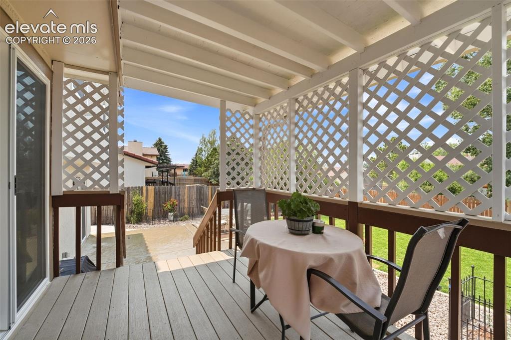 Image 14 of 45: Deck