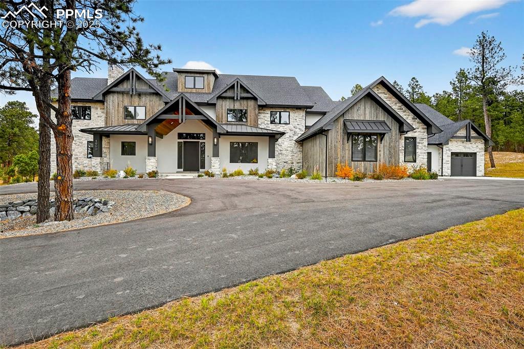 Caption: Front of Structure