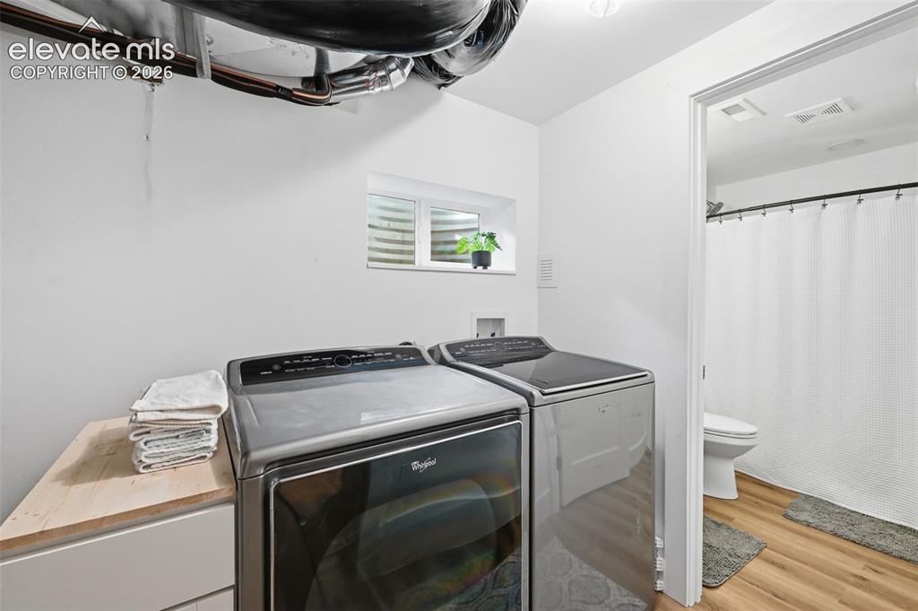 Image 28 of 50: Basement Apartment - Beautiful bedroom
could fit a king
mattress (current
