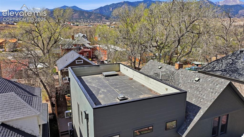 Image 47 of 50: This home offers a rare possibility of a rooftop
patio. The water and
plu