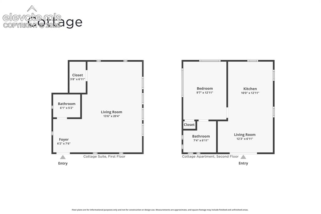 Image 50 of 50: Cottage Floorplan.