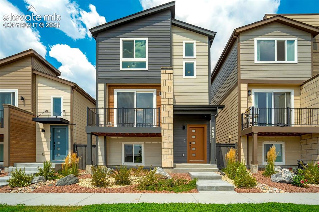 Caption: Beautiful three level home with amazing amenities and views!