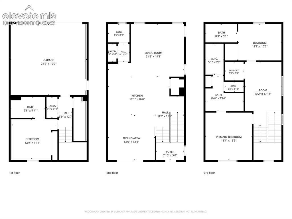 Image 50 of 50: Floor plan - correction: pantry is by the stairs on the main floor. The lab