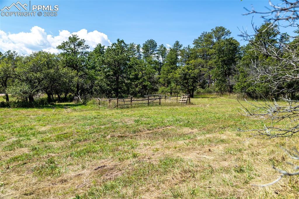 Image 17 of 18: View of yard with a view of countryside