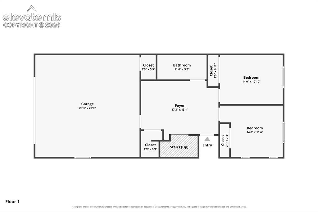 Image 44 of 50: Main / Entry Level Floor Plan