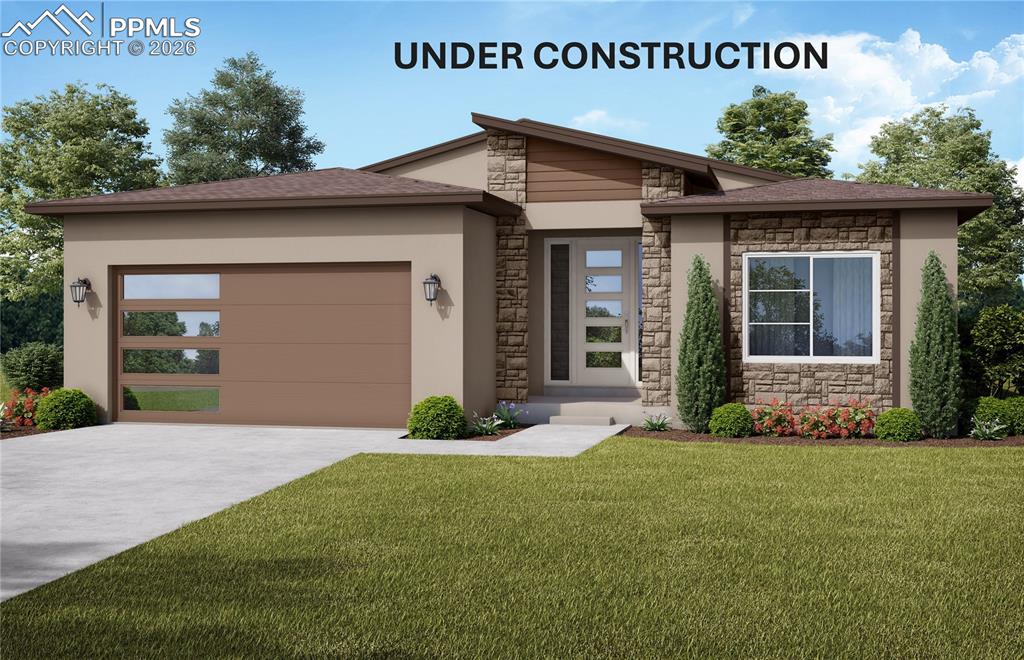 Caption: Front of Structure