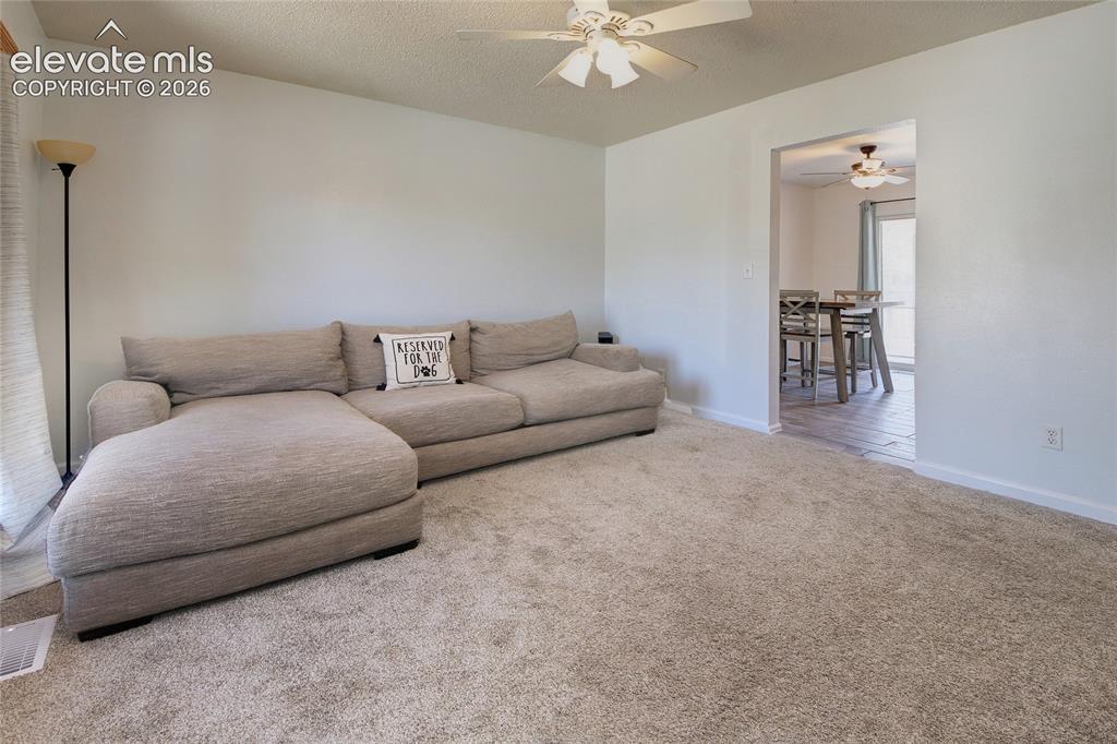 Image 9 of 26: Living room is spacious