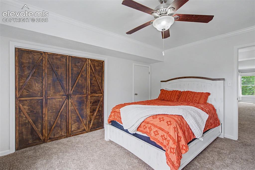 Image 31 of 47: Bed 2 - has a closet and a large storage space that could also function as 