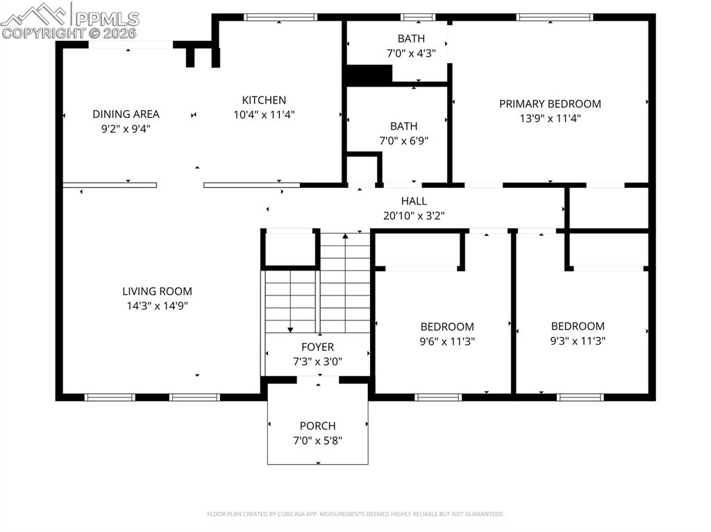 Image 30 of 30: View of floor plan / room layout