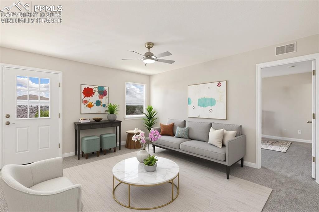 Image 13 of 50: Virtually Staged to show possible furniture placements