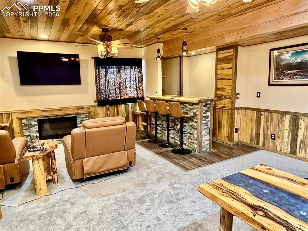 Image 24 of 44: Fireplace