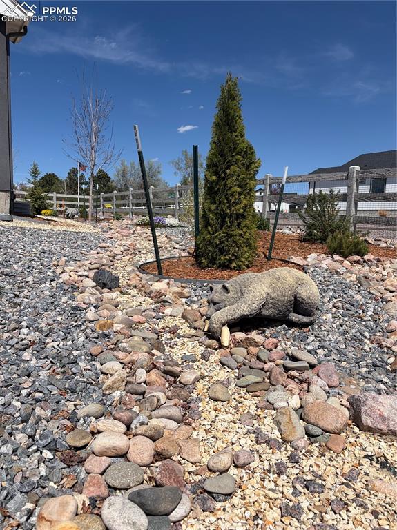 Image 39 of 44: Drip system to help make yardwork easy